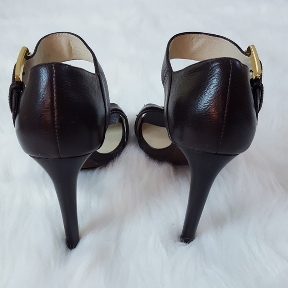 Michael Kors Peep Toe Heels - Picture 5 of 8